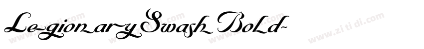 Legionary Swash Bold字体转换